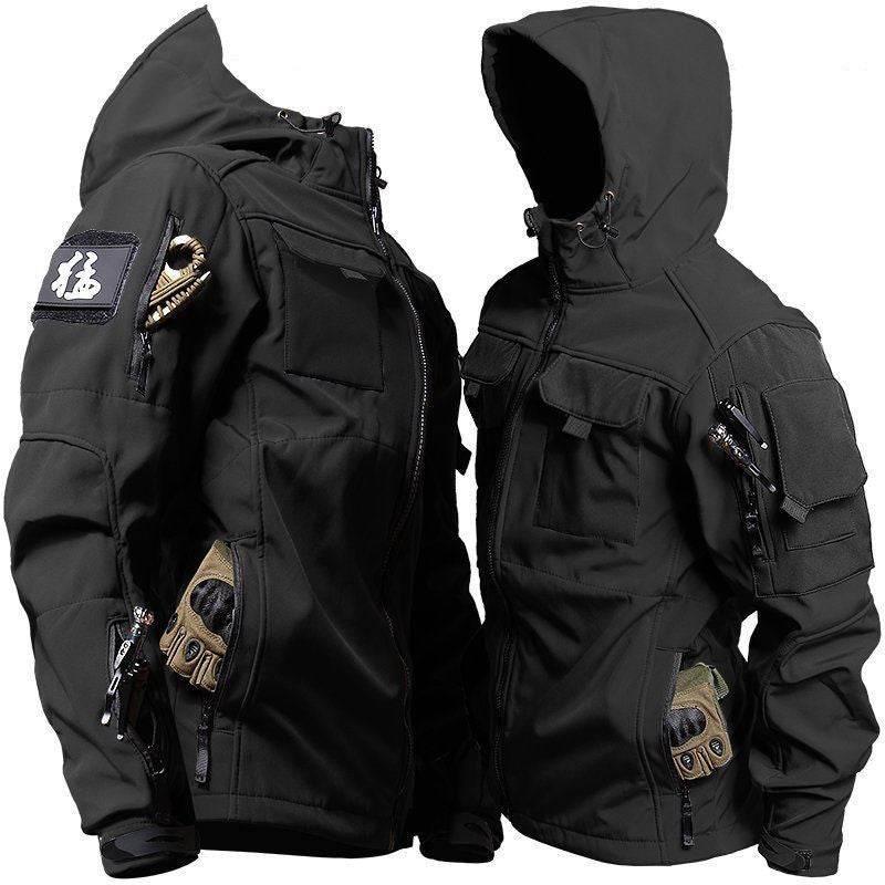 Men's Fleece Jackets Overalls And Workwear Pants For Autumn And Winter - Mubimart