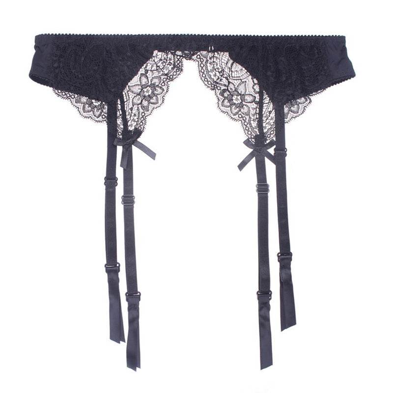 Ribbon Garter Belt Adjustable Size Accessories - Mubimart