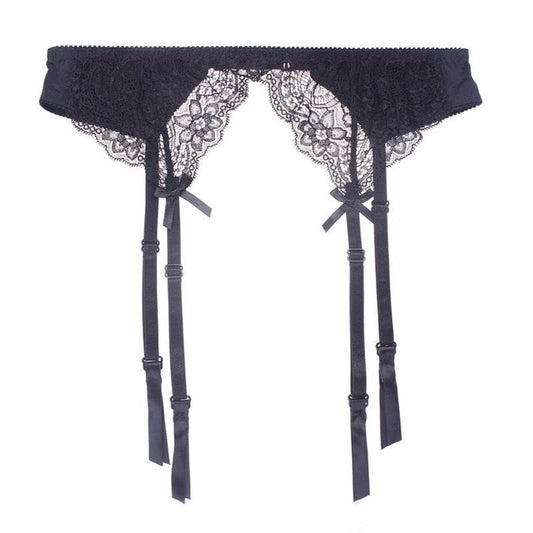 Ribbon Garter Belt Adjustable Size Accessories - Mubimart