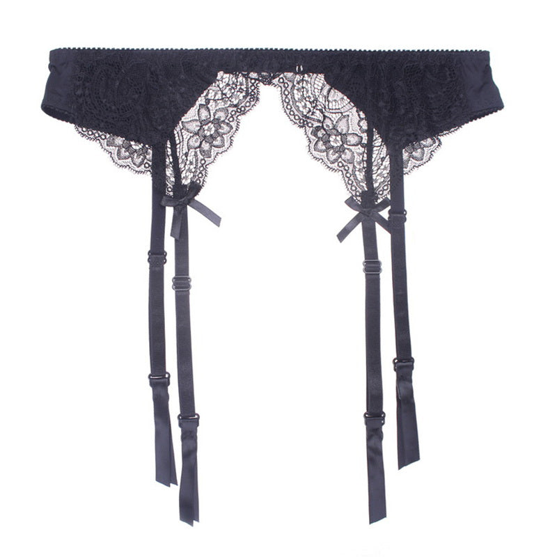 Ribbon Garter Belt Adjustable Size Accessories - Mubimart - Garter Belts 