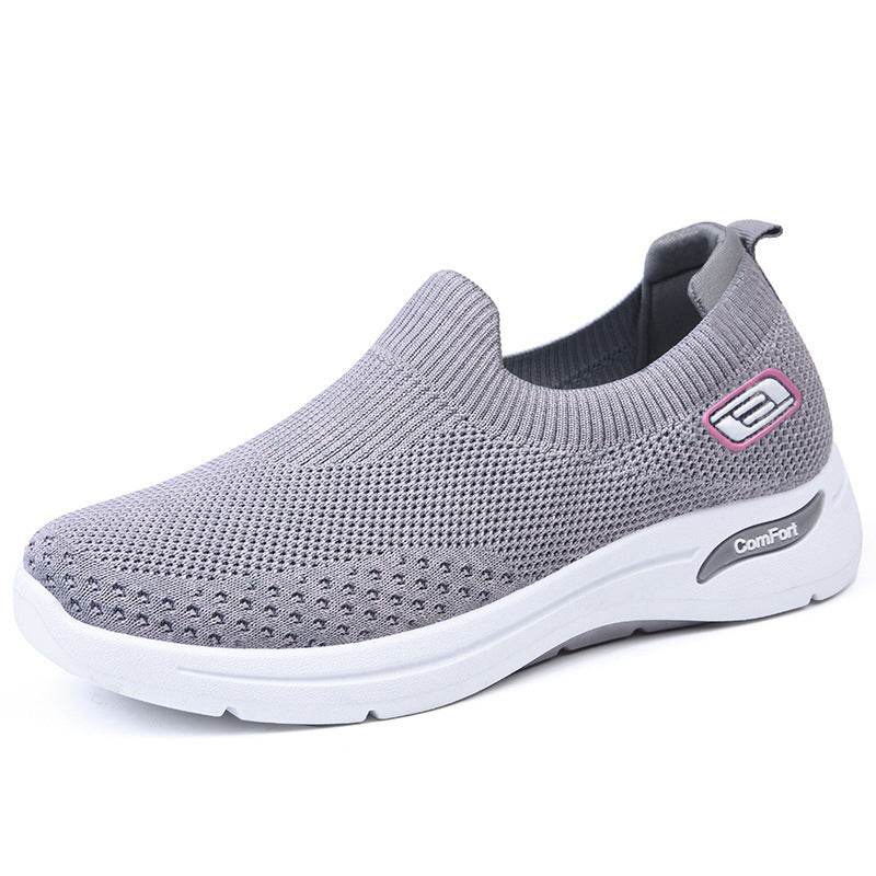 Jianbu Soft Bottom Fashionable Breathable Sneaker Women - Mubimart