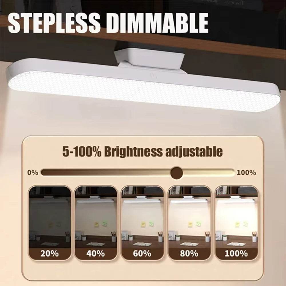 Wall Reading Light Stick On Bunk Bed Lamp Dimmable Touch Lights Magnetic Mounted Under Cabinet Lighting Rechargeable Battery Operated Wireless LED Closet Kitchen Portable Bar For Vanity Makeup Mirror - Mubimart