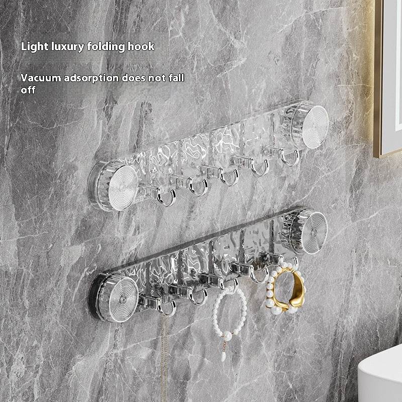 Toilet Wall Non-marking Sticky Hooks - Mubimart