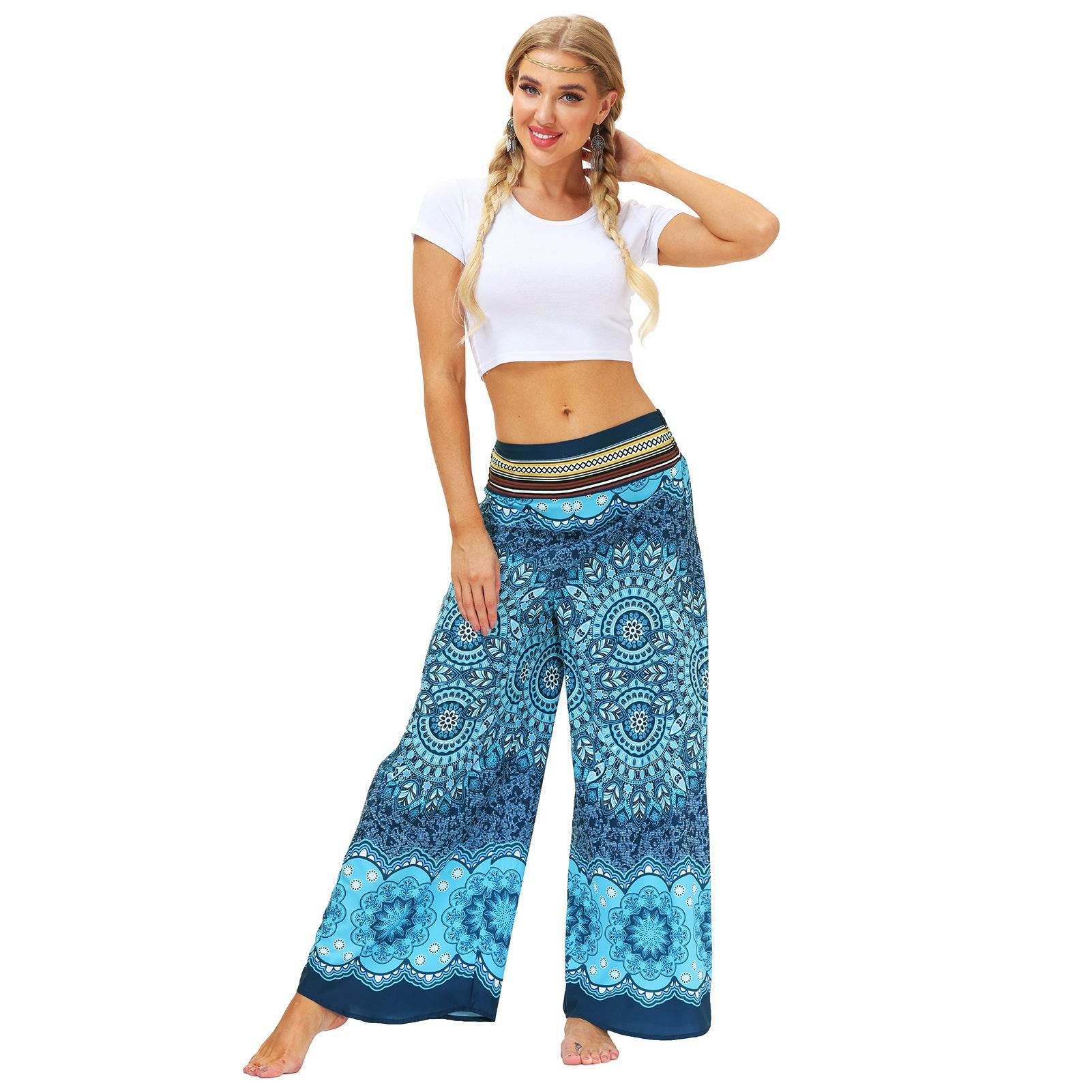 Jumpsuit Women Pants Sweatpants Wide Leg Workout Joggers Yoga - Mubimart
