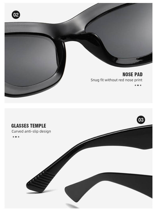 Personalized Triangle Cat Eye Fashion Sunglasses - Mubimart