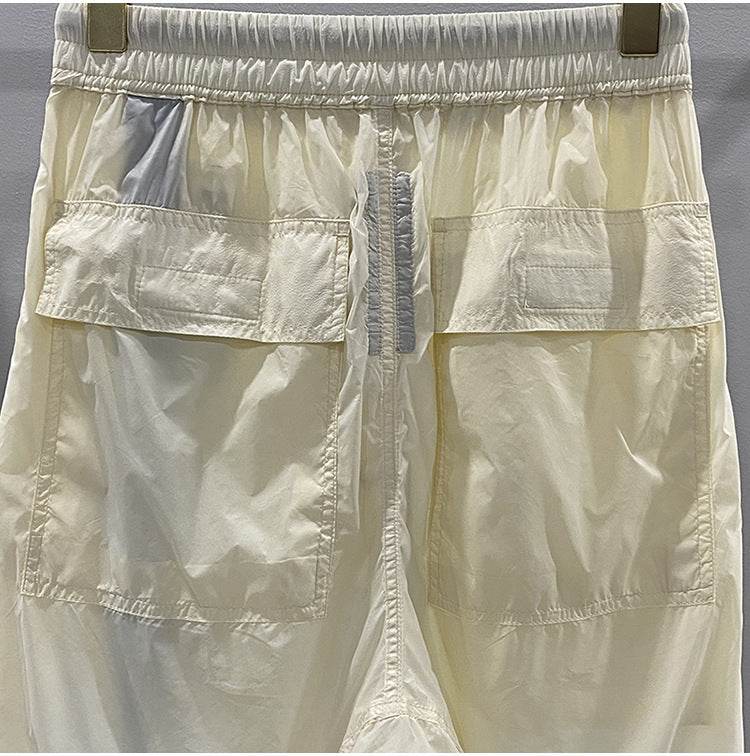 Loose Fitting Harlan Casual Summer Capris - Mubimart