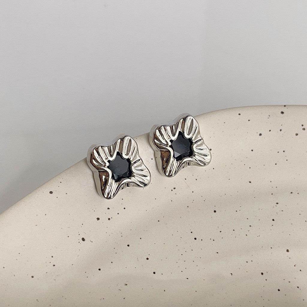 Simple Zircon Stud Earrings For Women - Mubimart