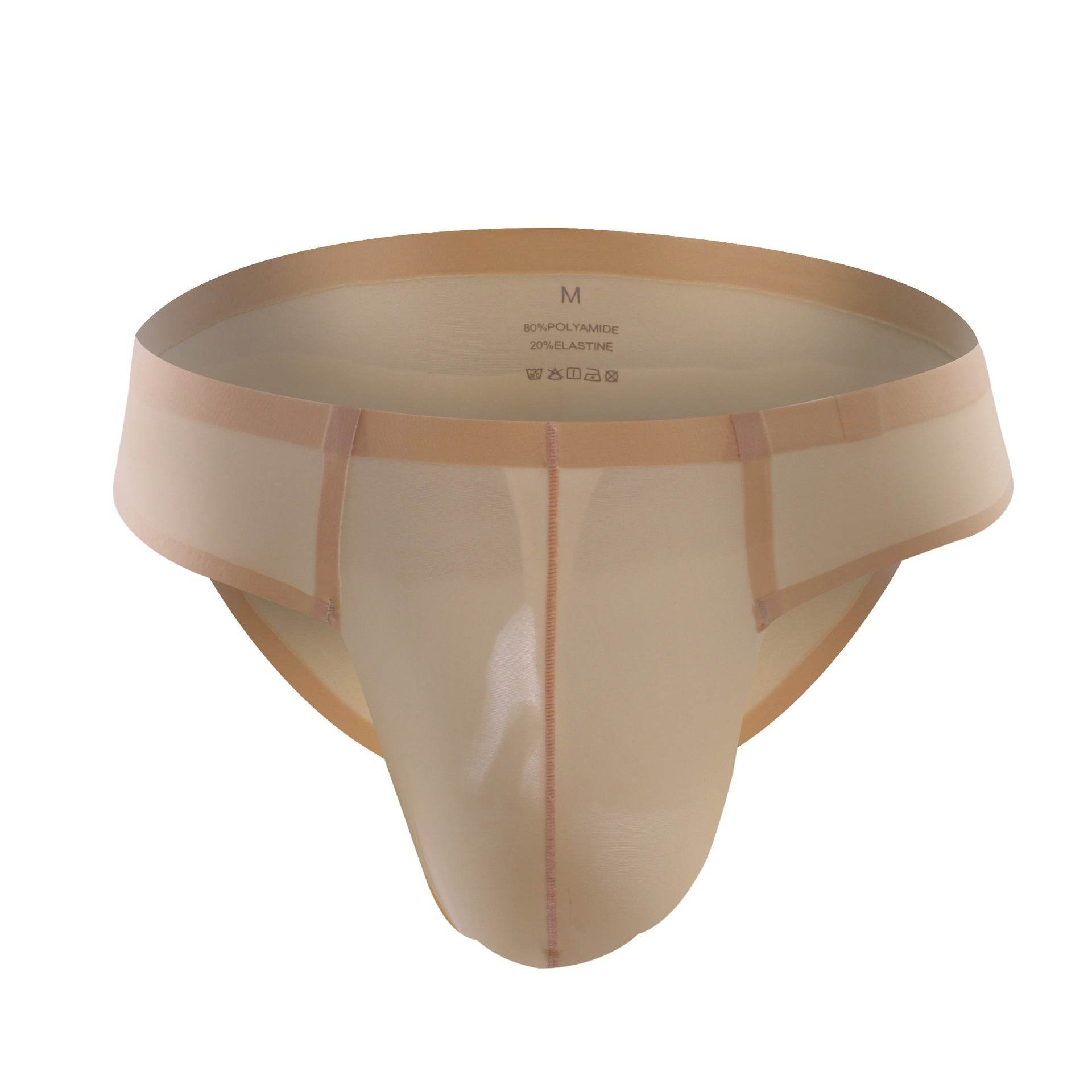 Seamless Triangle Ice Silk Breathable Briefs - Mubimart