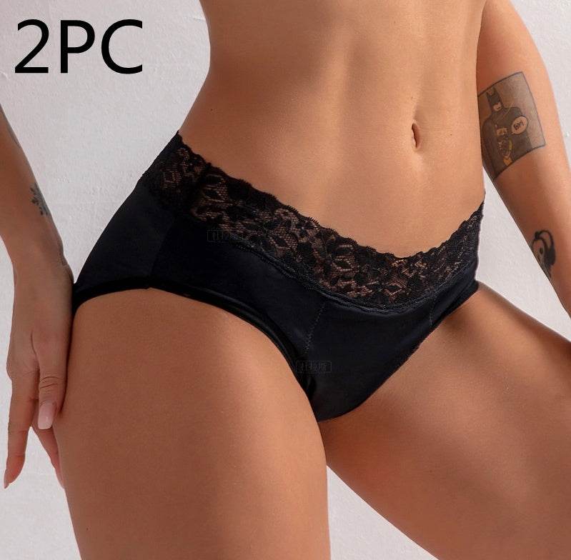 Leak Proof Menstrual Panties Women Heavy Absorbency Four-layer Leakproof Women Period Underswear - Mubimart