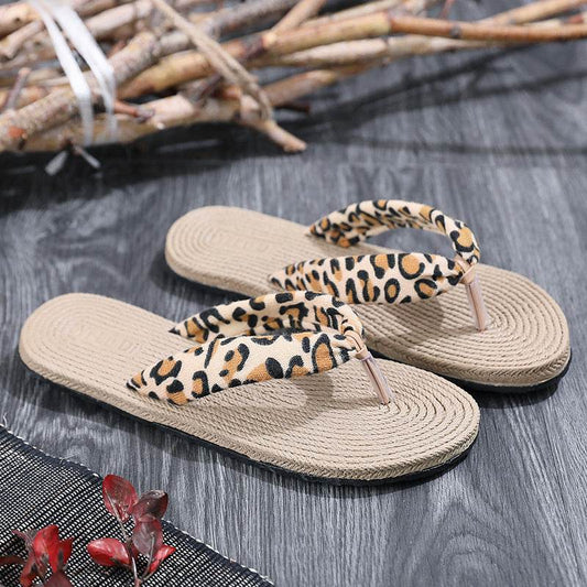 Flat Heel Flip Flops - Mubimart