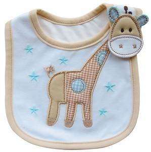 Infant Bib Children's Cotton Three-layer Waterproof Bib Baby Bib Saliva Towel - Mubimart