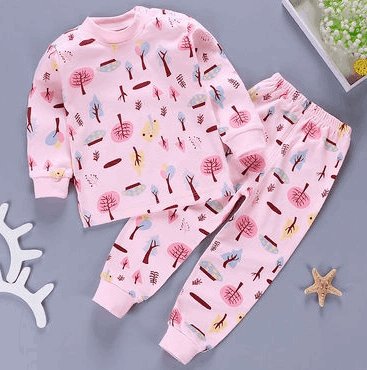 2 Baby Girl Pure Cotton 8 Underwear Set 3 Months Baby Boy 4 Autumn Clothes - Mubimart