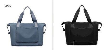 Foldable Large Capacity Women Gym Bags Shoulder Bag Women Training Travel Handle Handbag Yoga Sport Crossbody Tote Bag Women - Mubimart