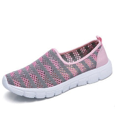 Summer women shoes women Breathable Mesh sneakers shoes ballet flats ladies slip on flats loafers shoes