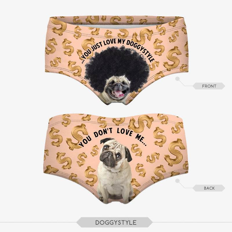 Sexy Panties Wholesale 3d Print Cat Cotton Underwear Women panties Seamless Briefs ropa interior mujer lingerie - Mubimart