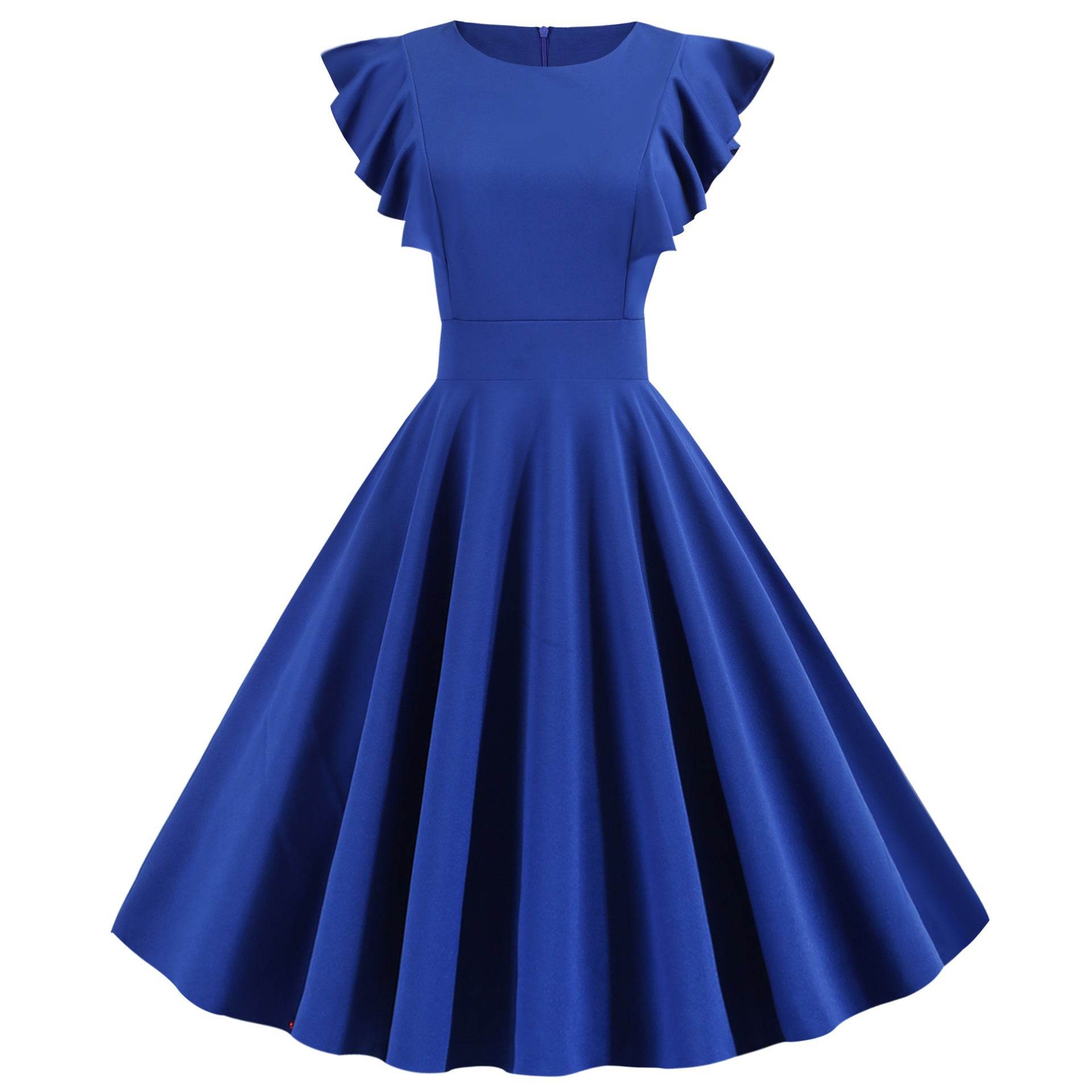 Solid color tunic skirt - Mubimart