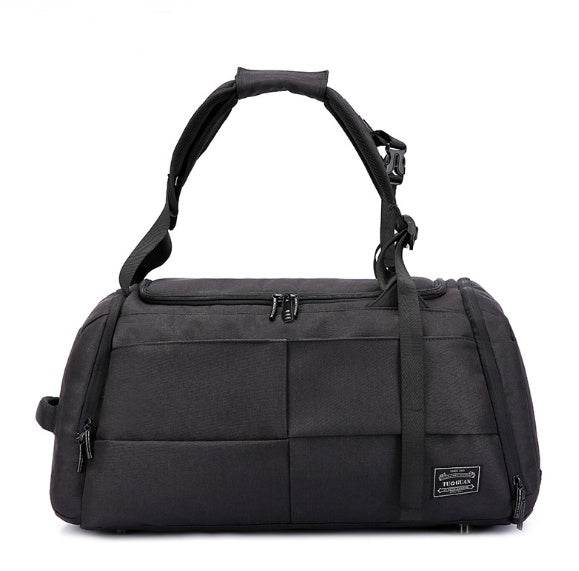 Portable large capacity male duffel bag fitness bag wholesale anti-theft travel bag yoga bag - Mubimart