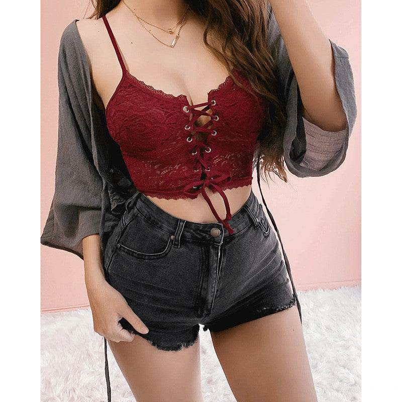 Women's Lingerie With Sexy Fashion Lace Bra - Mubimart