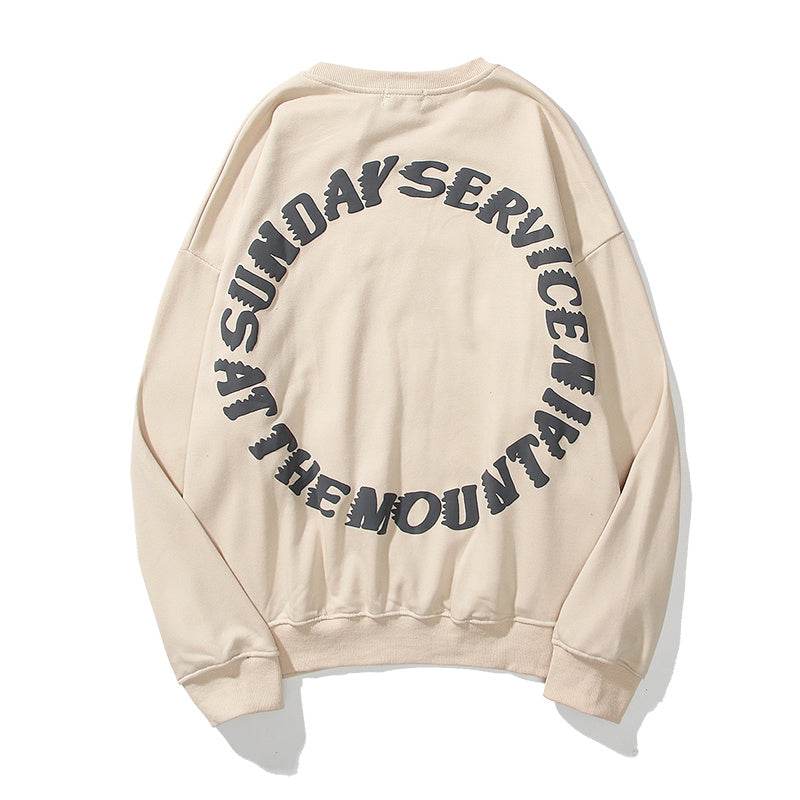 Round collar hoodies - Mubimart