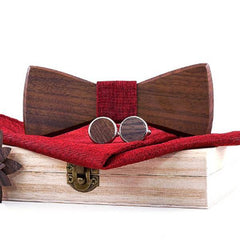 Bridegroom's formal bow tie