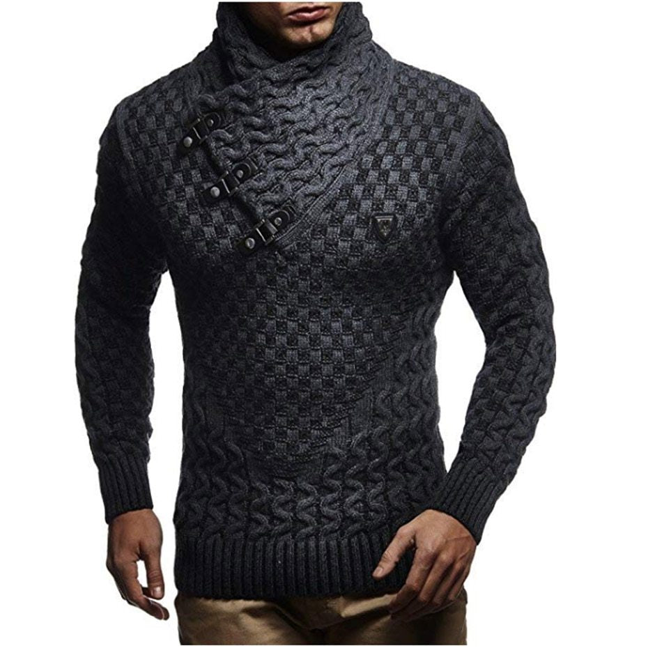 Turtleneck pullover sweater