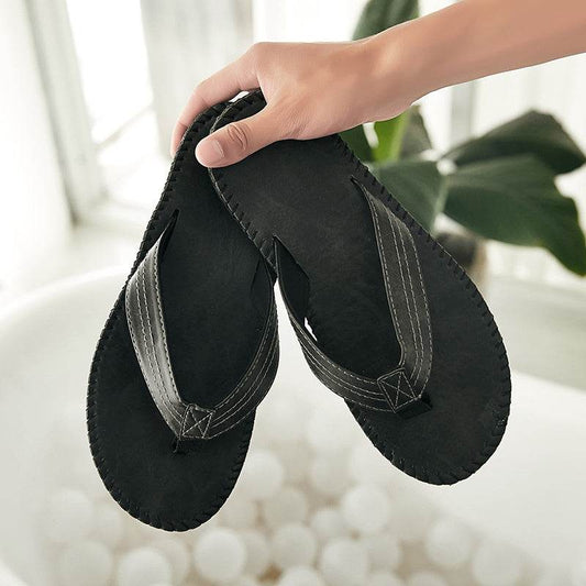 Summer flip-flops outdoor beach sandals men - Mubimart