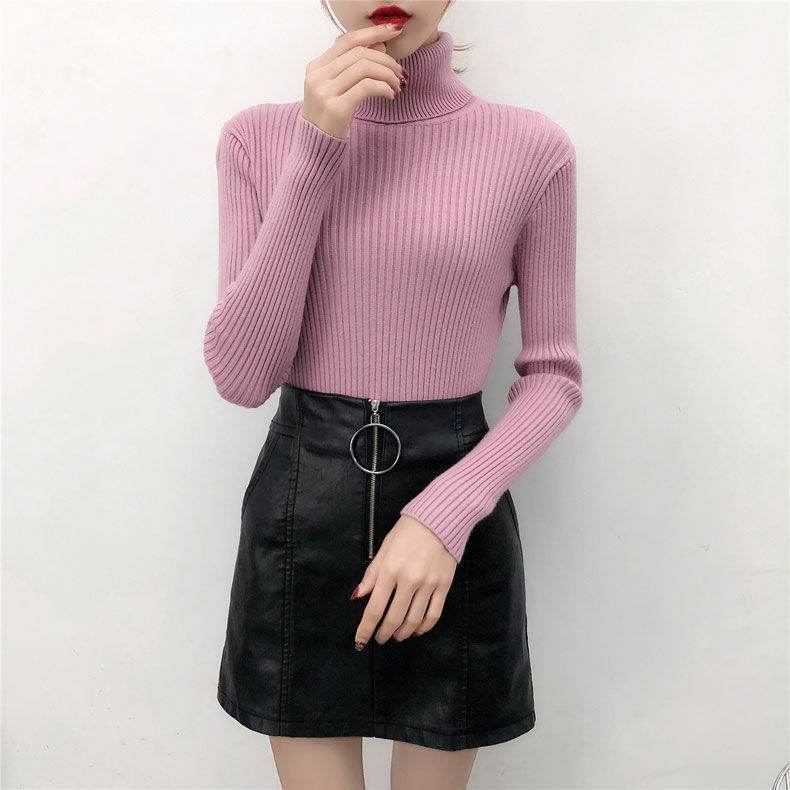 Turtleneck pullover - Mubimart