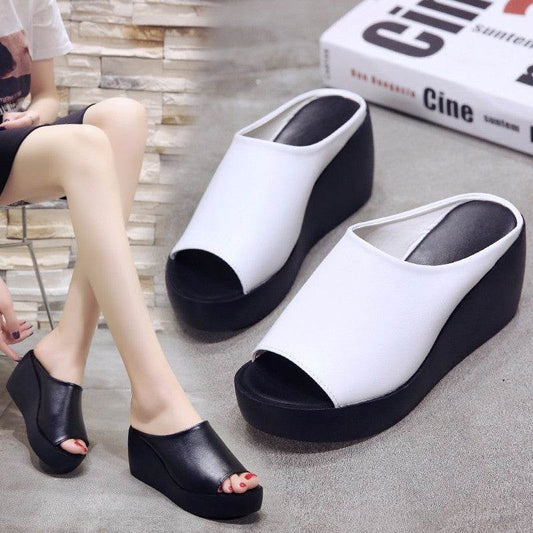 Wedge sandals and slippers - Mubimart