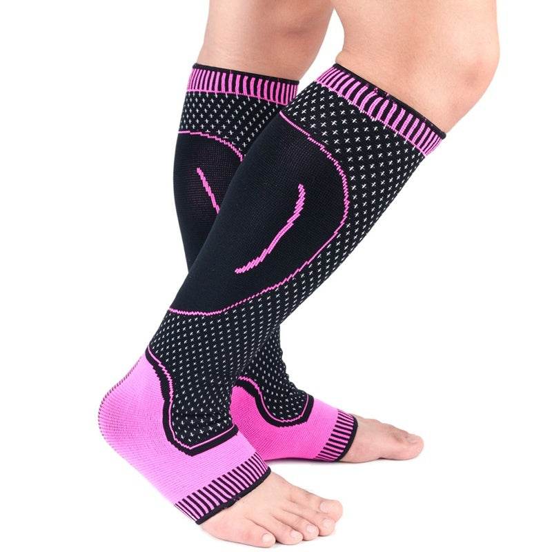 Calf knitted breathable compression socks - Mubimart