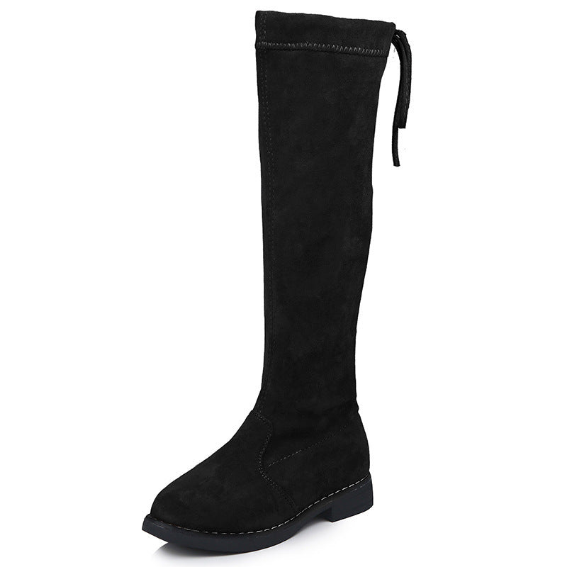 Girls' over-the-knee boots