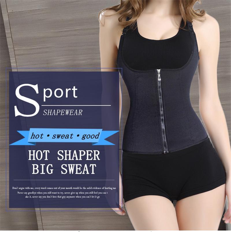 Adjustable Zipper Waist Shaper & Trimmer - Mubimart -  