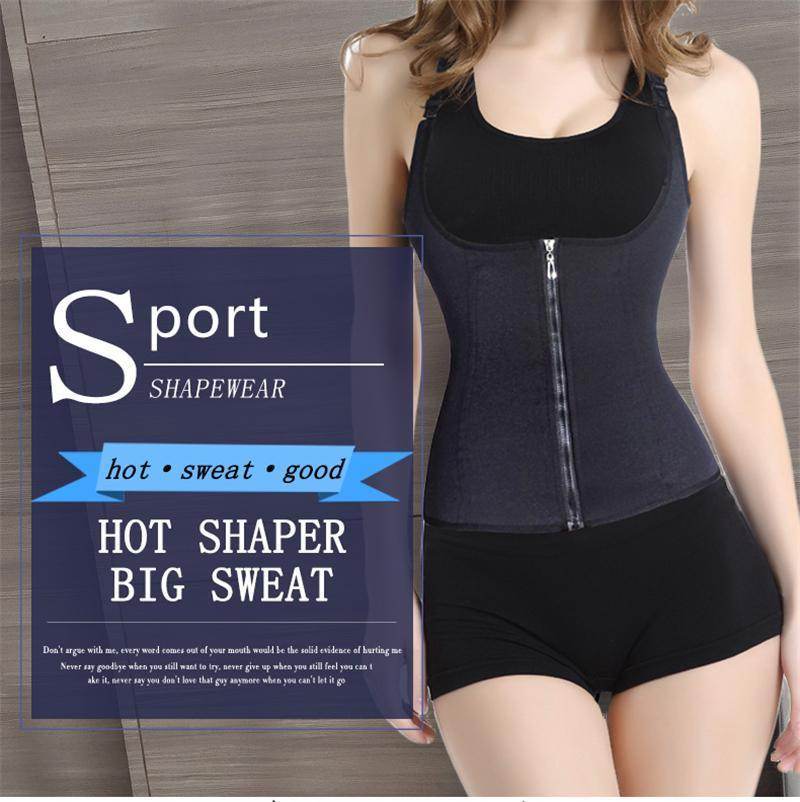 Adjustable Zipper Waist Shaper & Trimmer - Mubimart