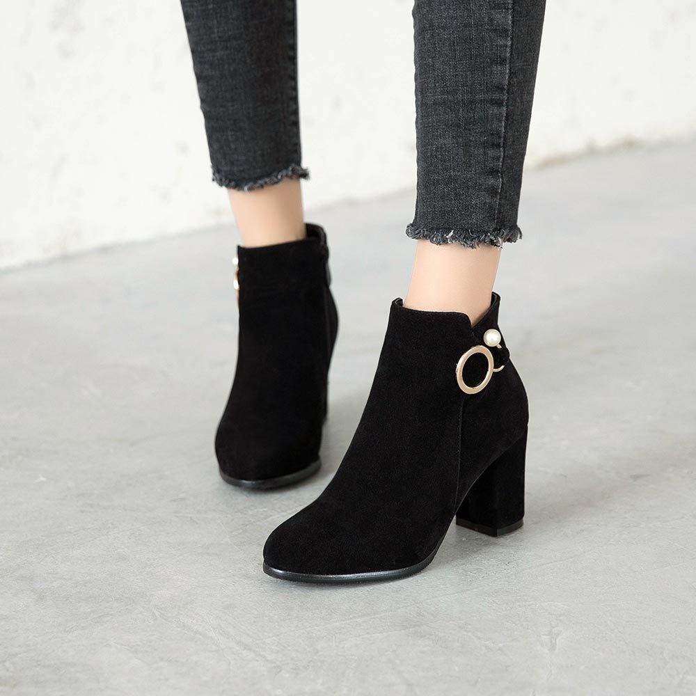British pointed booties - Mubimart