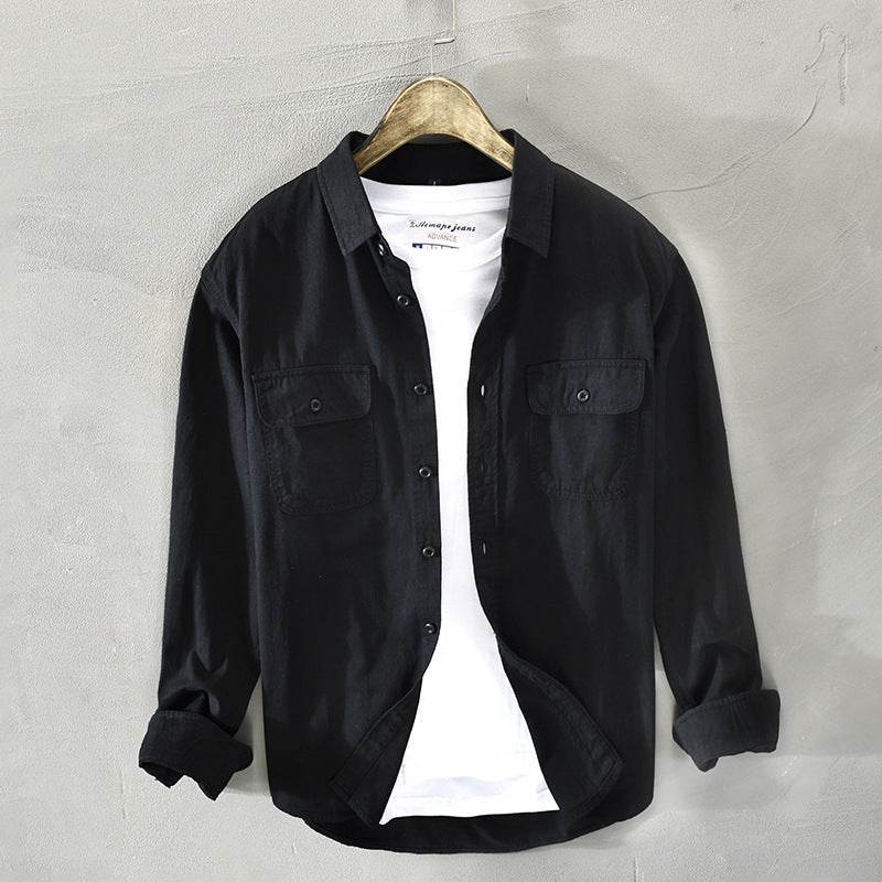 Fashion Young Men's Shirt Jacket - Mubimart