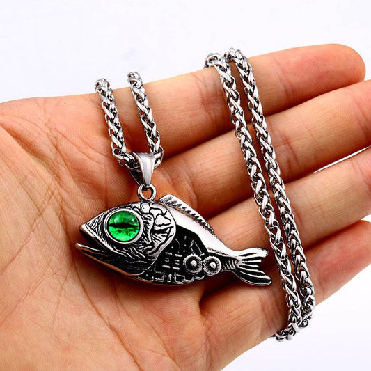 Titanium Steel Necklace Simple Men And Women Cross Necklace - Mubimart