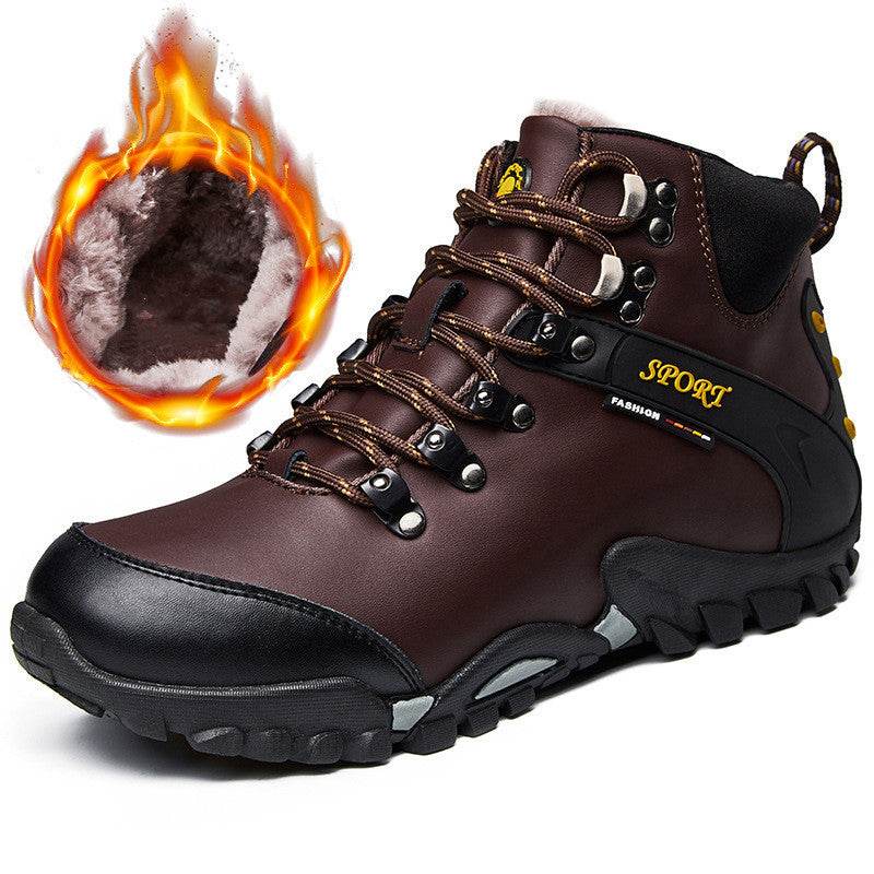 High Top Martin Boots Outdoor Men's Sports Hiking Shoes - Mubimart