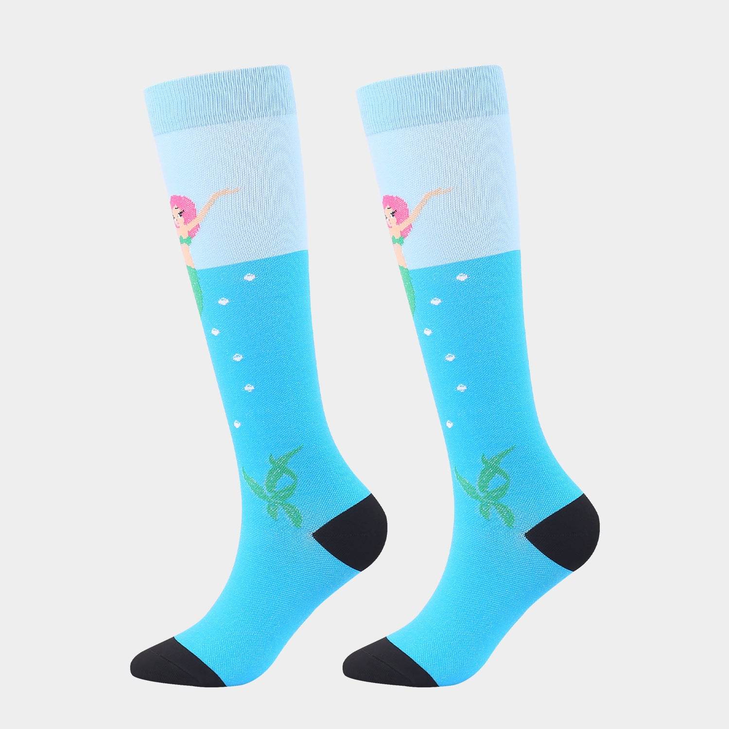 New Sports Compression Stockings Running Compression Socks - Mubimart