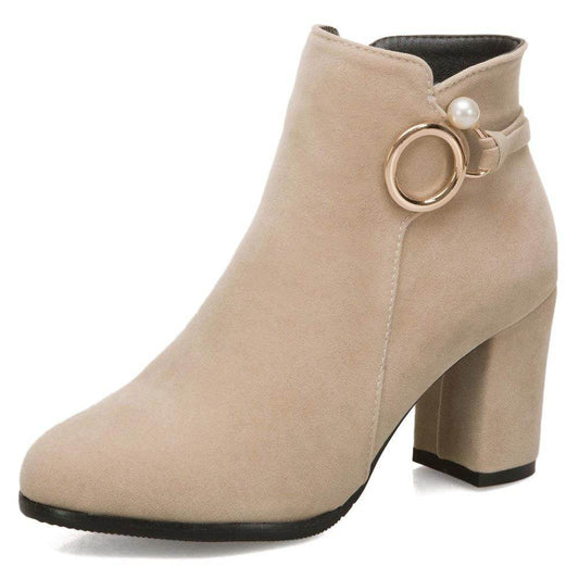 British pointed booties - Mubimart