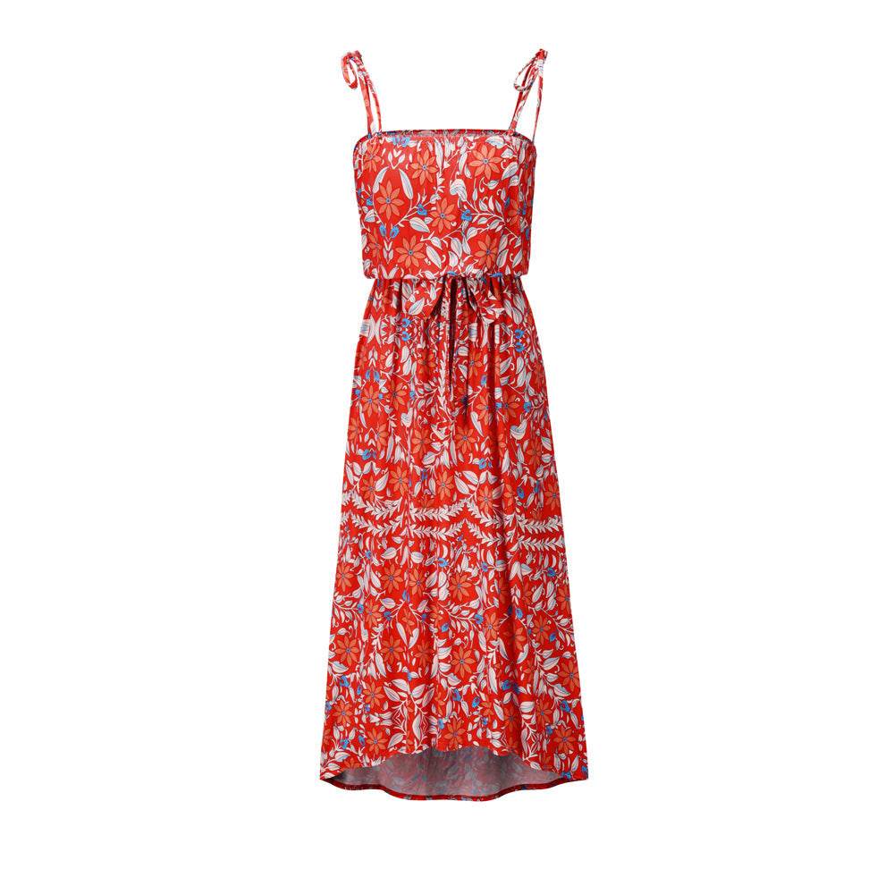 Printed camisole dress - Mubimart