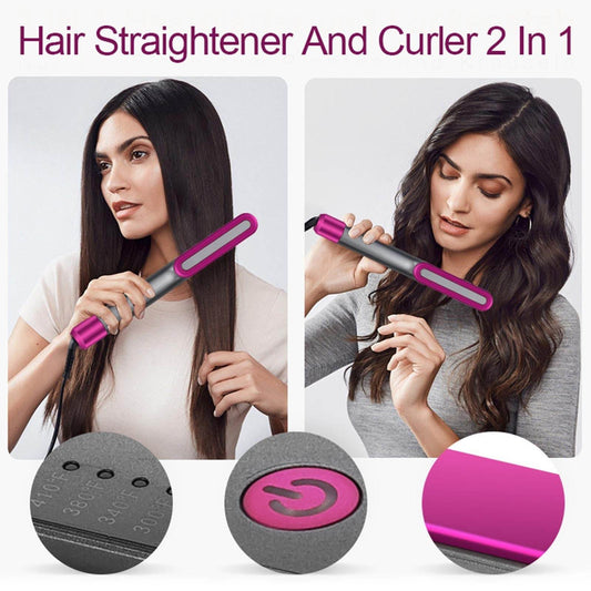 Warm curling hair straightener - Mubimart