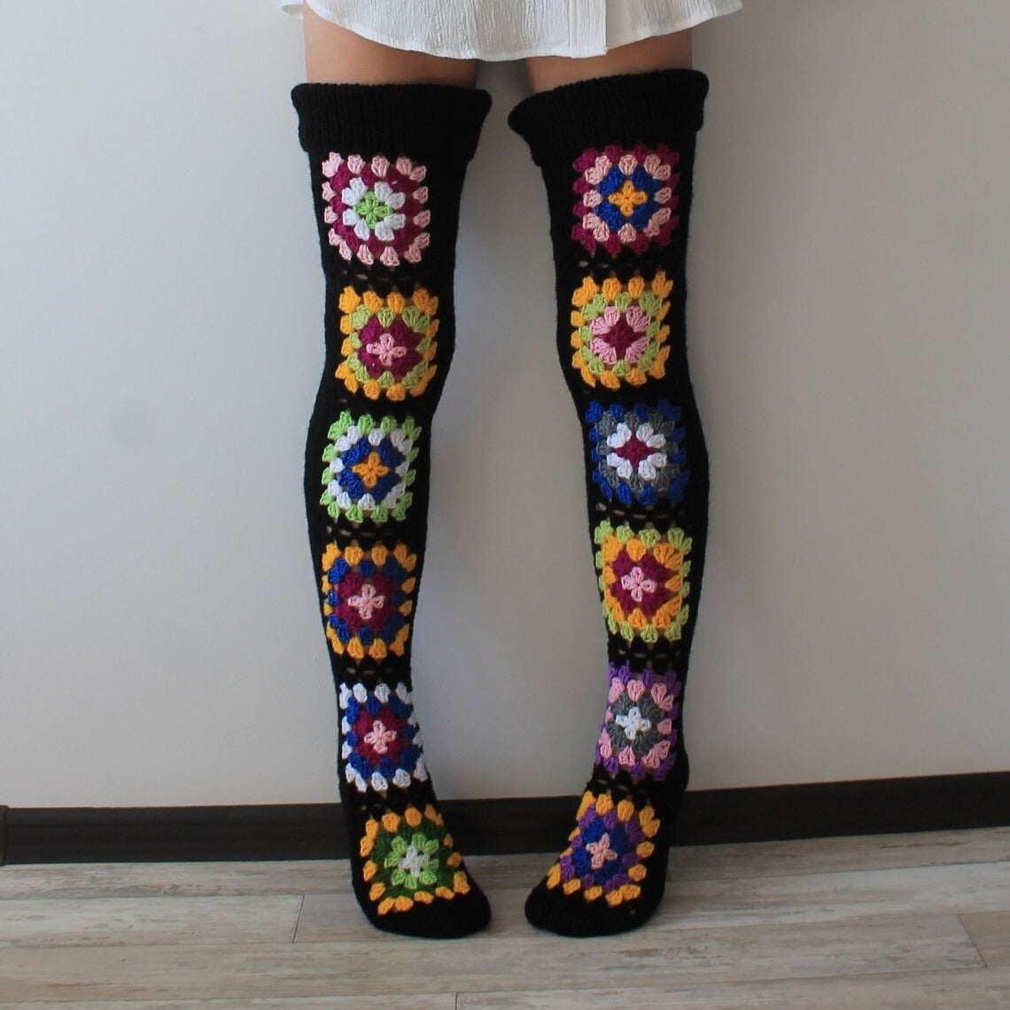 Women's Slimming High Knee Long Socks - Mubimart - Knee high socks 