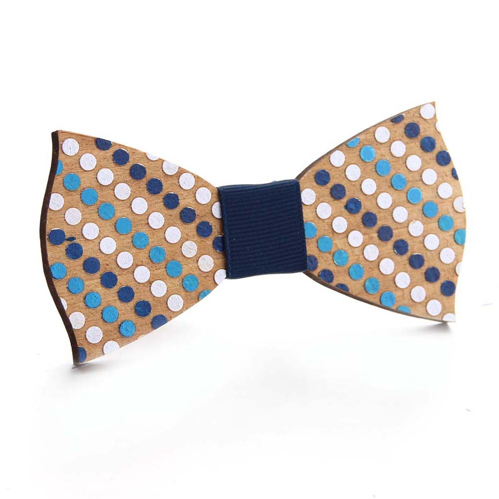 Hand-painted Puzzle Bow Tie Bow Tie Color Hand-painted