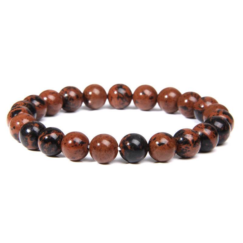 Natural Stone Beads Bracelet Men - Mubimart