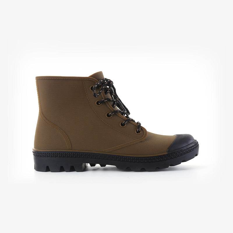 Rain Waterproof Rubber Short Boots - Mubimart