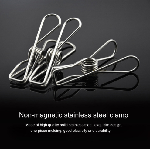 20pc Stainless steel clamp - Mubimart - Clothes Pins 