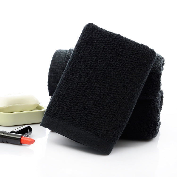 21 strands of black cotton towels - Mubimart -  