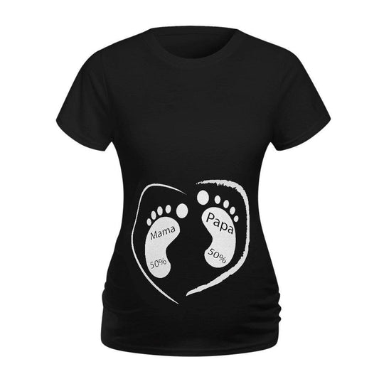 Plus size maternity blouse T-shirt - Mubimart