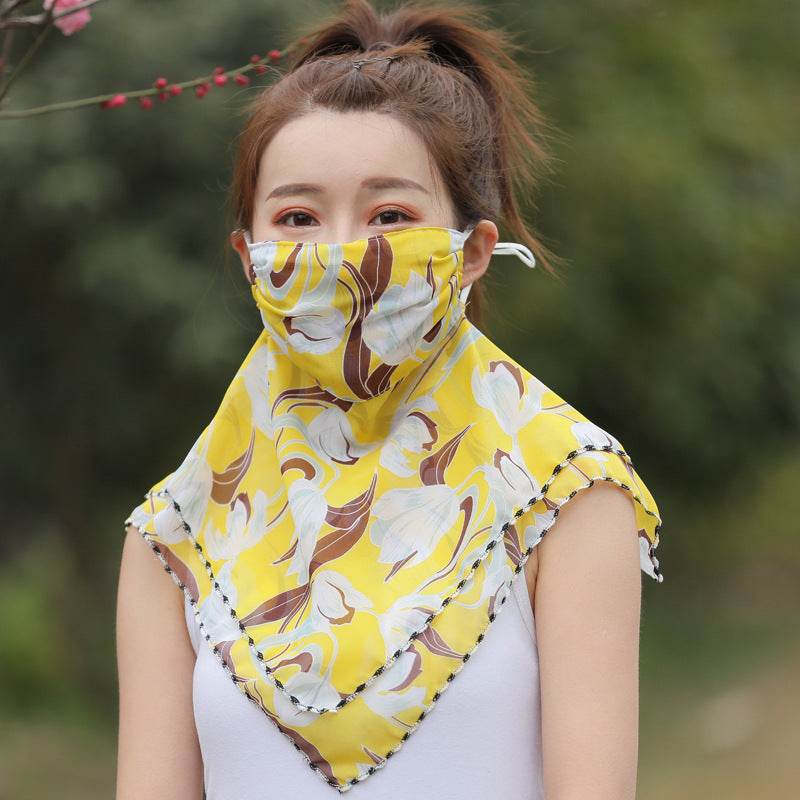 Sunscreen mask scarves - Mubimart