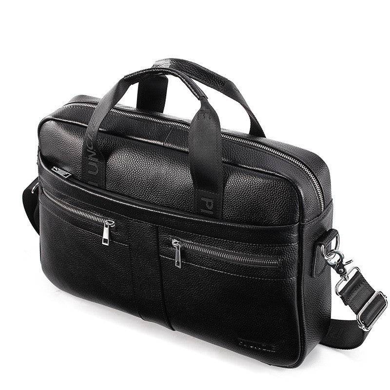 New leather men's briefcase - Mubimart