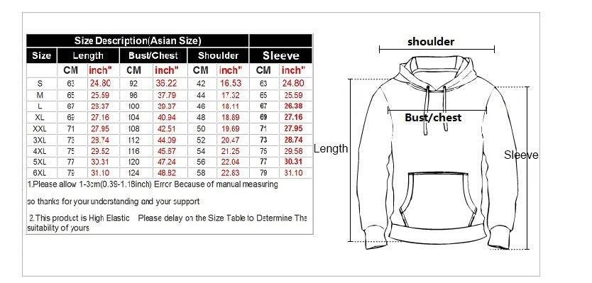 Wolf Printed Hoodies Men 3D Sweatshirt - Mubimart